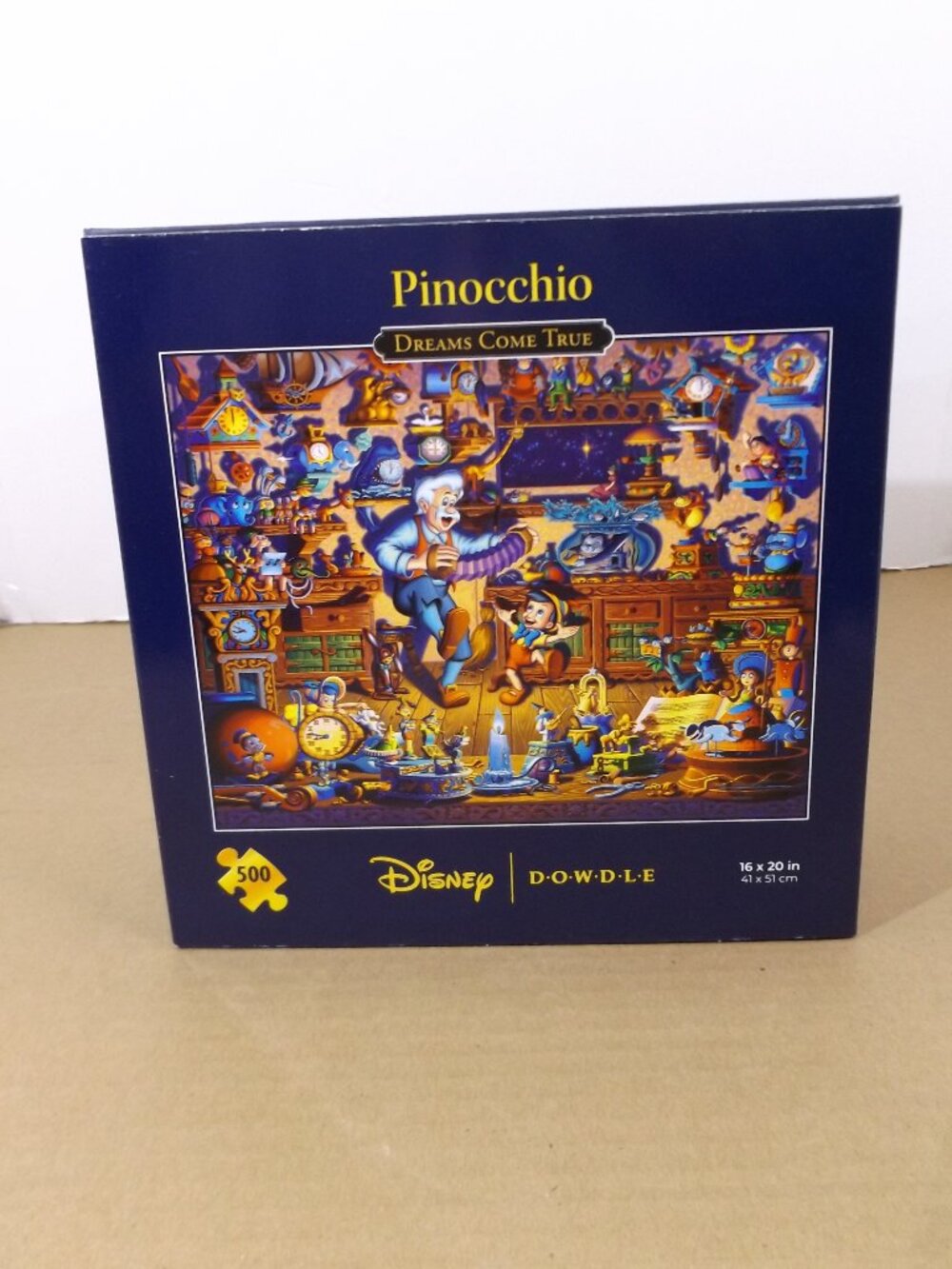 Pinocchio Dreams Come True Disney Dowdle Puzzle 500 Piece